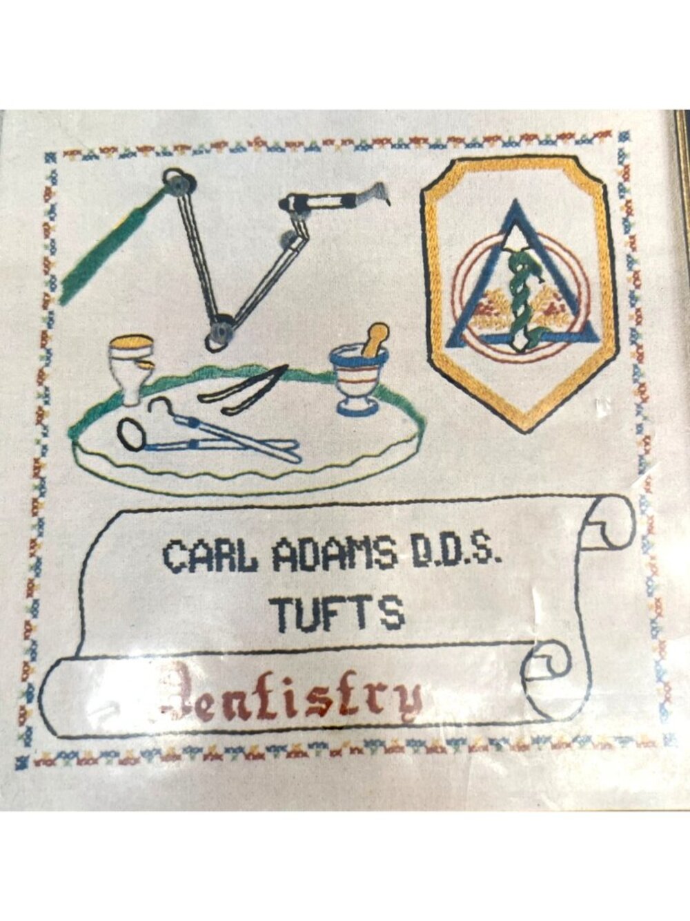 Needles N Hoops No. 195 Dentist Sampler Kit Belgian Linen